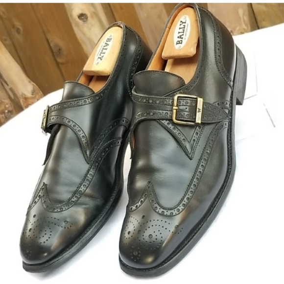 J.M Weston Rare medallion  Single Strap Monk shoes Size 9 main image 5